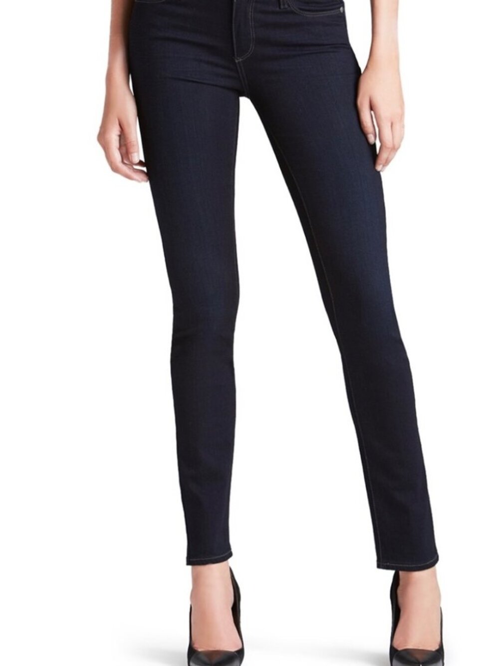 Paige Skyline Skinny Dark Wash size 27